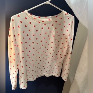 Joe Fresh x Jillian Harris Red Heart Pajamas - size XS